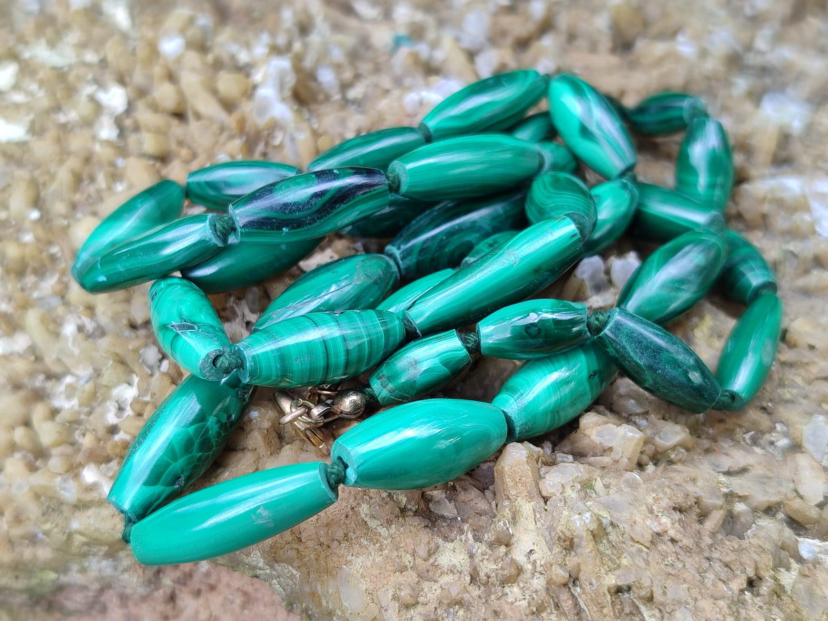 Hand Made Mixed Stone Bead Necklaces x 6 From Southern Africa - Toprock Gemstones and Minerals 