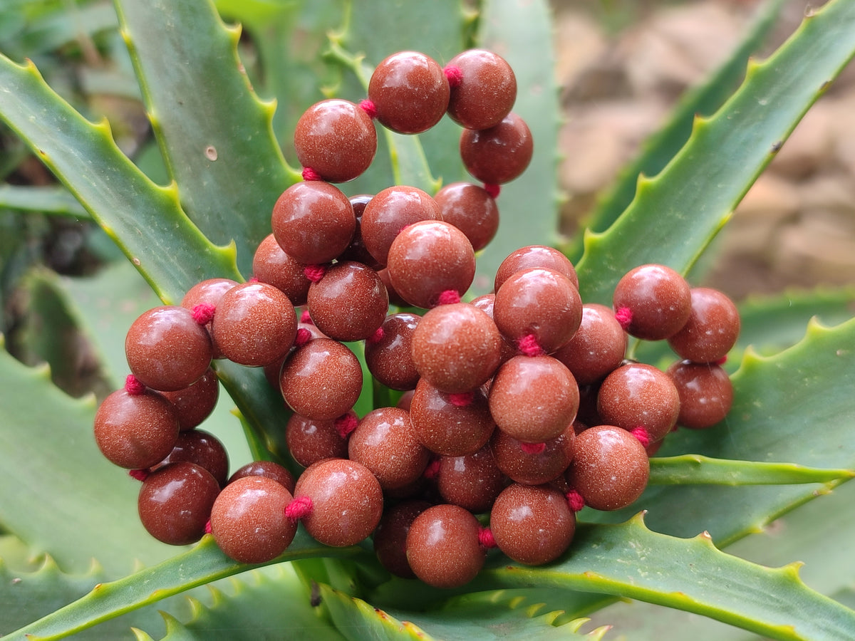 Hand Made Mixed Stone Bead Necklaces x 6 From Southern Africa - Toprock Gemstones and Minerals 