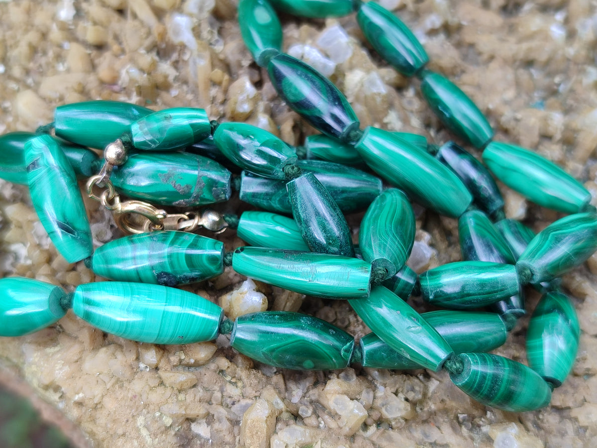 Hand Made Mixed Stone Bead Necklaces x 6 From Southern Africa - Toprock Gemstones and Minerals 