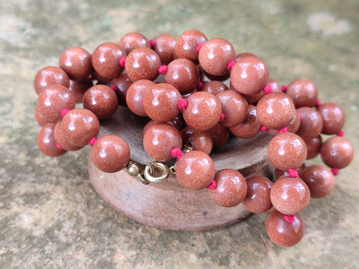 Hand Made Mixed Stone Bead Necklaces x 6 From Southern Africa - Toprock Gemstones and Minerals 