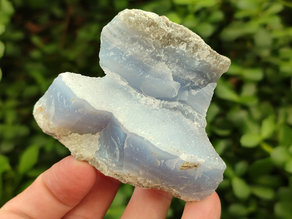 Natural Blue Lace Agate Geode Specimens x 12 From Nsanje, Malawi - Toprock Gemstones and Minerals 