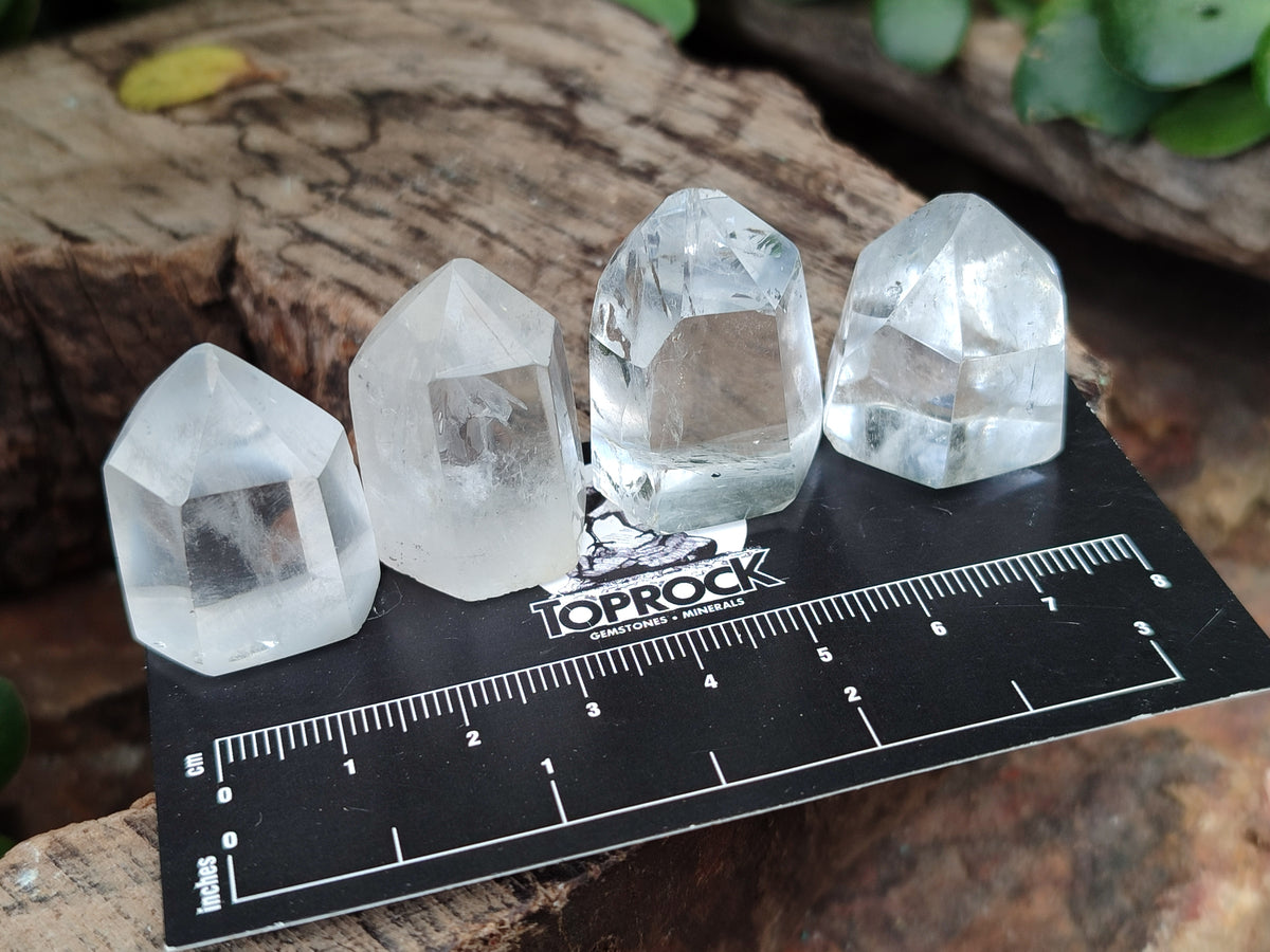 Polished Mini Clear Quartz Crystals x 70 From Madagascar - Toprock Gemstones and Minerals 
