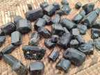 Natural Alluvial Schorl Black Tourmaline Crystals x 2 Kg Lot From Zimbabwe - Toprock Gemstones and Minerals 