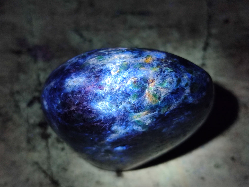 Polished Emerald Mica In Matrix Standing Free Forms x 4 From Mutoko, Zimbabwe - Toprock Gemstones and Minerals 