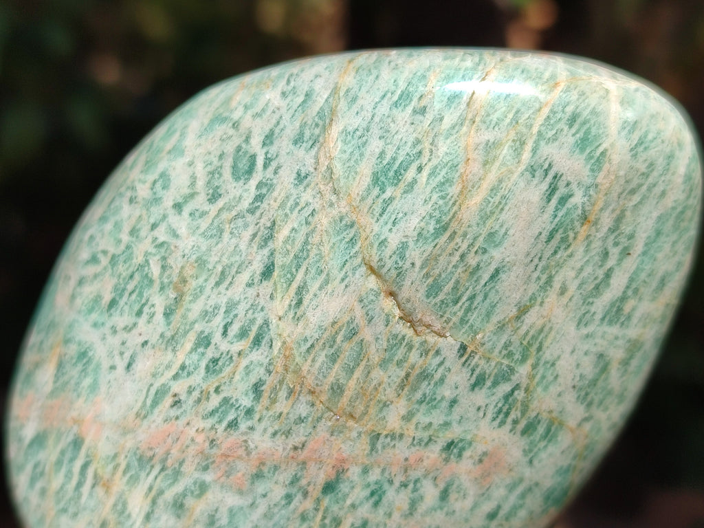 Polished Amazonite Free Forms x 8 From Madagascar - Toprock Gemstones and Minerals 