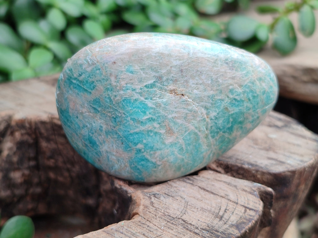 Polished Amazonite Free Forms x 8 From Madagascar - Toprock Gemstones and Minerals 