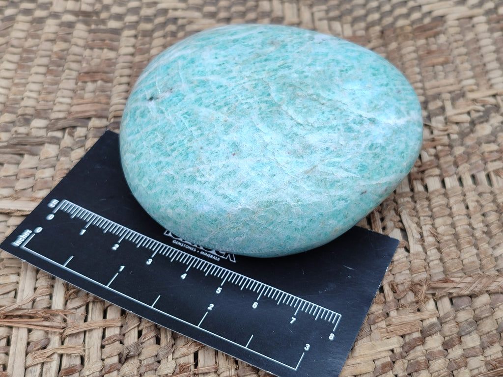 Polished Amazonite Free Forms x 8 From Madagascar - Toprock Gemstones and Minerals 