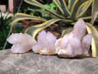 Natural Amethyst Spirit Quartz Clusters x 12 From Boekenhouthoek, South Africa - Toprock Gemstones and Minerals 