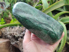 Polished Fuchsite Standing Free Forms x 1 From Madagascar - Toprock Gemstones and Minerals 