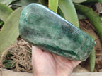 Polished Fuchsite Standing Free Forms x 1 From Madagascar - Toprock Gemstones and Minerals 