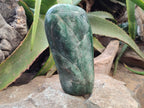 Polished Fuchsite Standing Free Forms x 1 From Madagascar - Toprock Gemstones and Minerals 