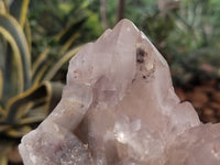 Natural Red Hematoid Quartz Clusters x 5 From Karoi, Zimbabwe - Toprock Gemstones and Minerals 