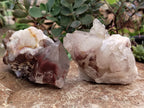 Natural Red Hematoid Quartz Clusters x 5 From Karoi, Zimbabwe - Toprock Gemstones and Minerals 