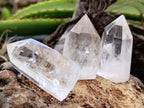 Polished Clear Quartz Crystals x 20 From Madagascar - Toprock Gemstones and Minerals 