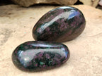 Polished Ruby Corundum In Chrome Verdite Free Forms x 6 From Zimbabwe - Toprock Gemstones and Minerals 