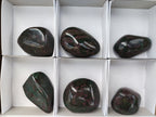 Polished Ruby Corundum In Chrome Verdite Free Forms x 6 From Zimbabwe - Toprock Gemstones and Minerals 