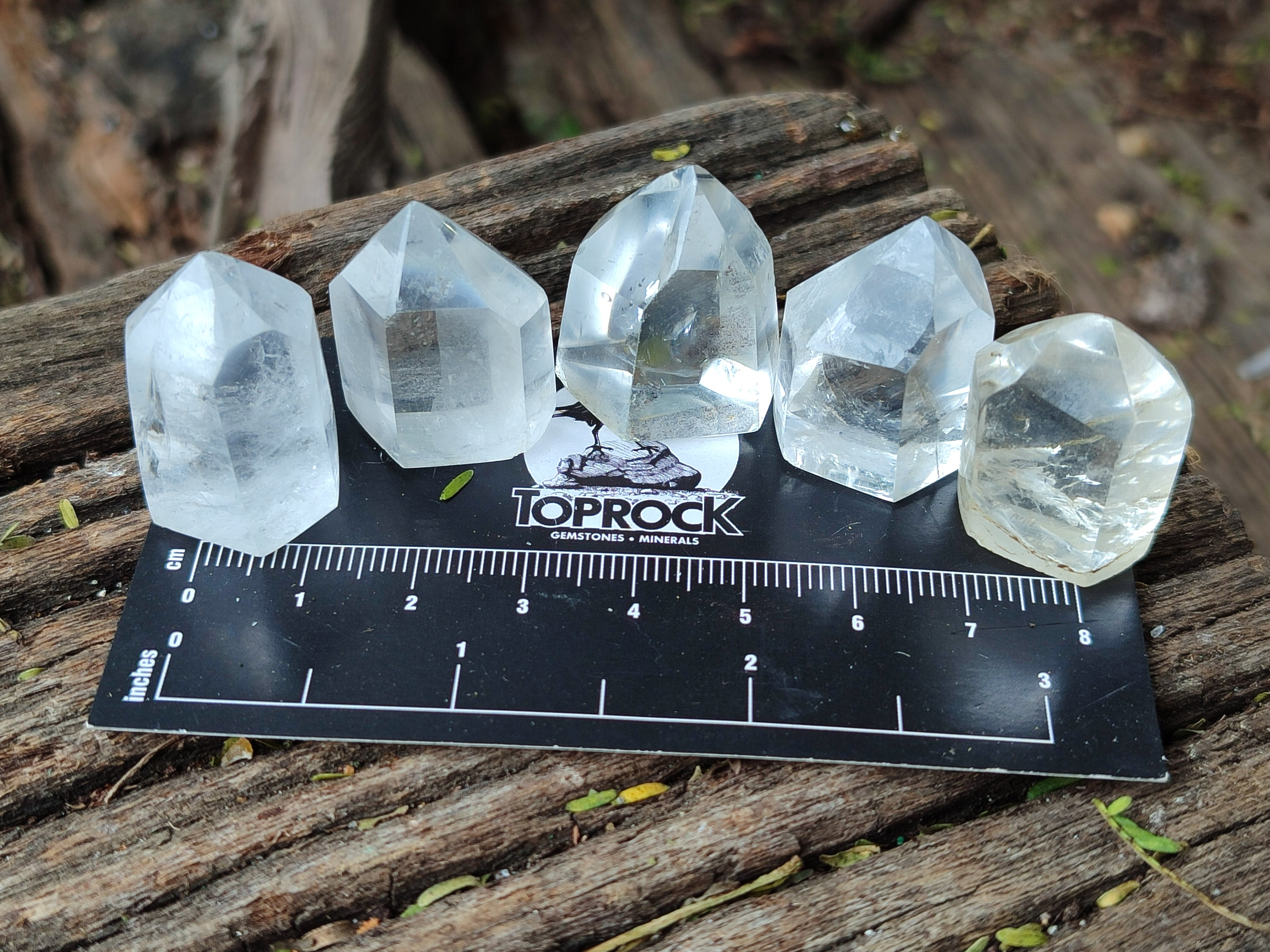 Polished Clear Quartz Crystals x 70 From Madagascar - Toprock Gemstones and Minerals 