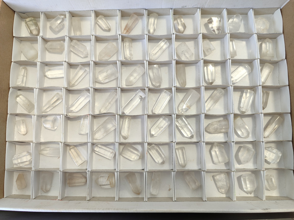 Polished Clear Quartz Crystals x 70 From Madagascar - Toprock Gemstones and Minerals 