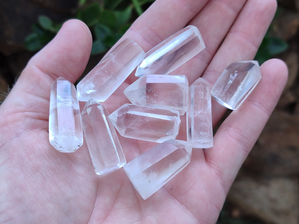 Polished Clear Quartz Crystals x 70 From Madagascar - Toprock Gemstones and Minerals 