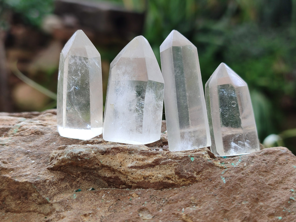 Polished Clear Quartz Crystals x 70 From Madagascar - Toprock Gemstones and Minerals 