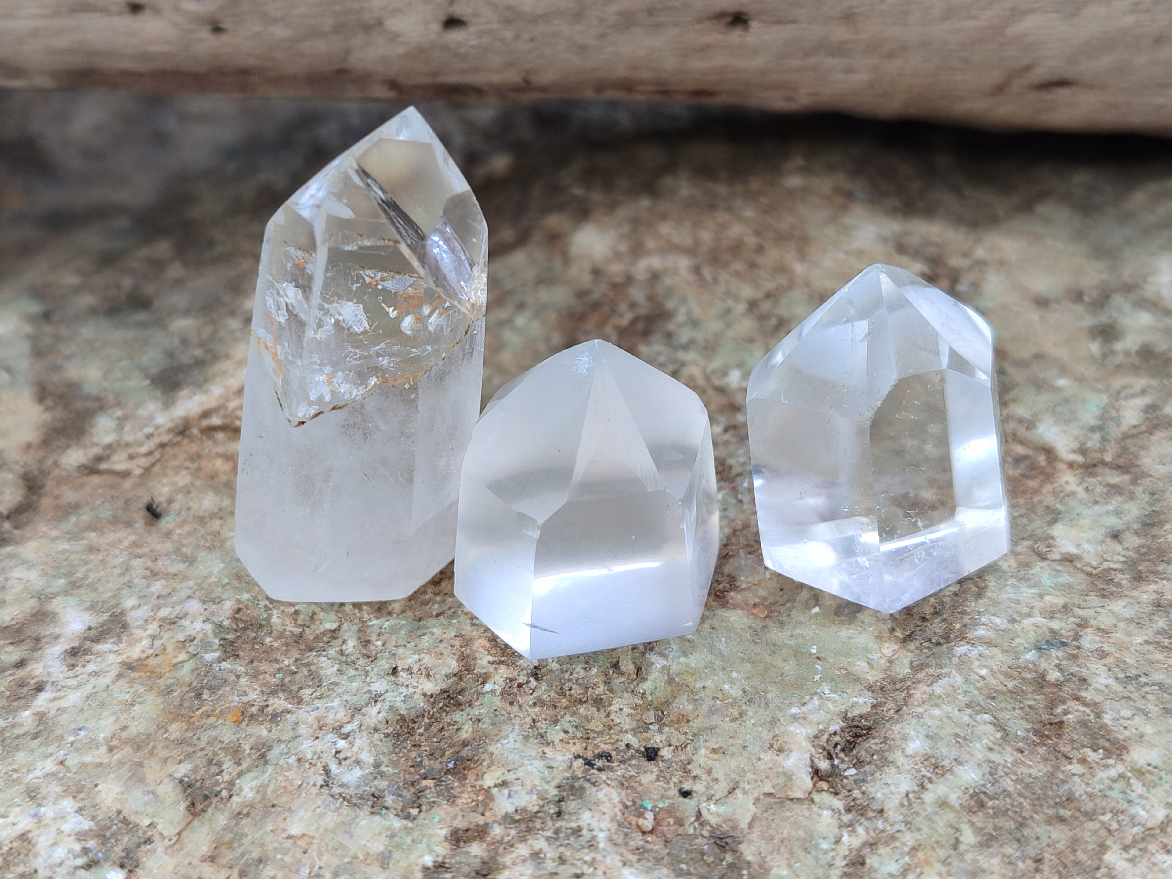 Polished Clear Quartz Crystals x 70 From Madagascar - Toprock Gemstones and Minerals 