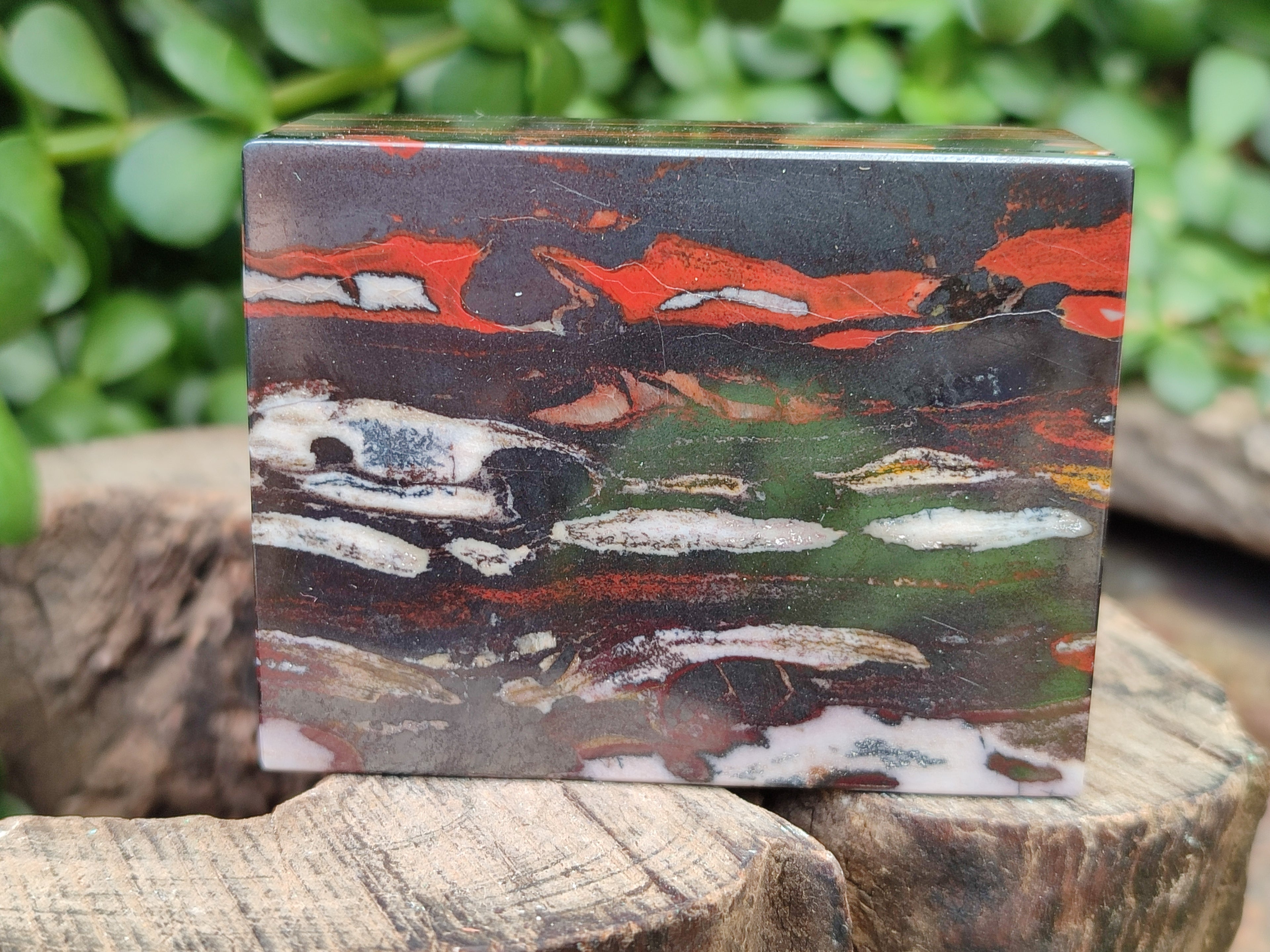 Hand Made Stone Jewellery Box x 3 From Southern Africa - Toprock Gemstones and Minerals 