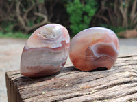 Polished Red Sashe River Agate Free Forms x 12 From Zimbabwe