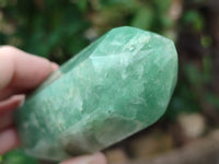 Polished Fuchsite Point-Prism x 4 From Madagascar