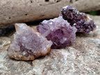 Natural Dark Purple Smokey Amethyst Spirit Quartz Clusters x 35 From South Africa - Toprock Gemstones and Minerals 