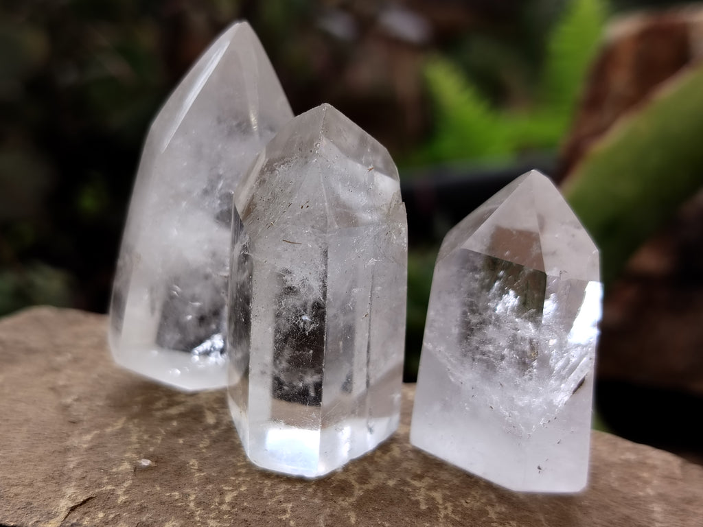 Polished Smokey Quartz Crystals x 35 From Madagascar - Toprock Gemstones and Minerals 