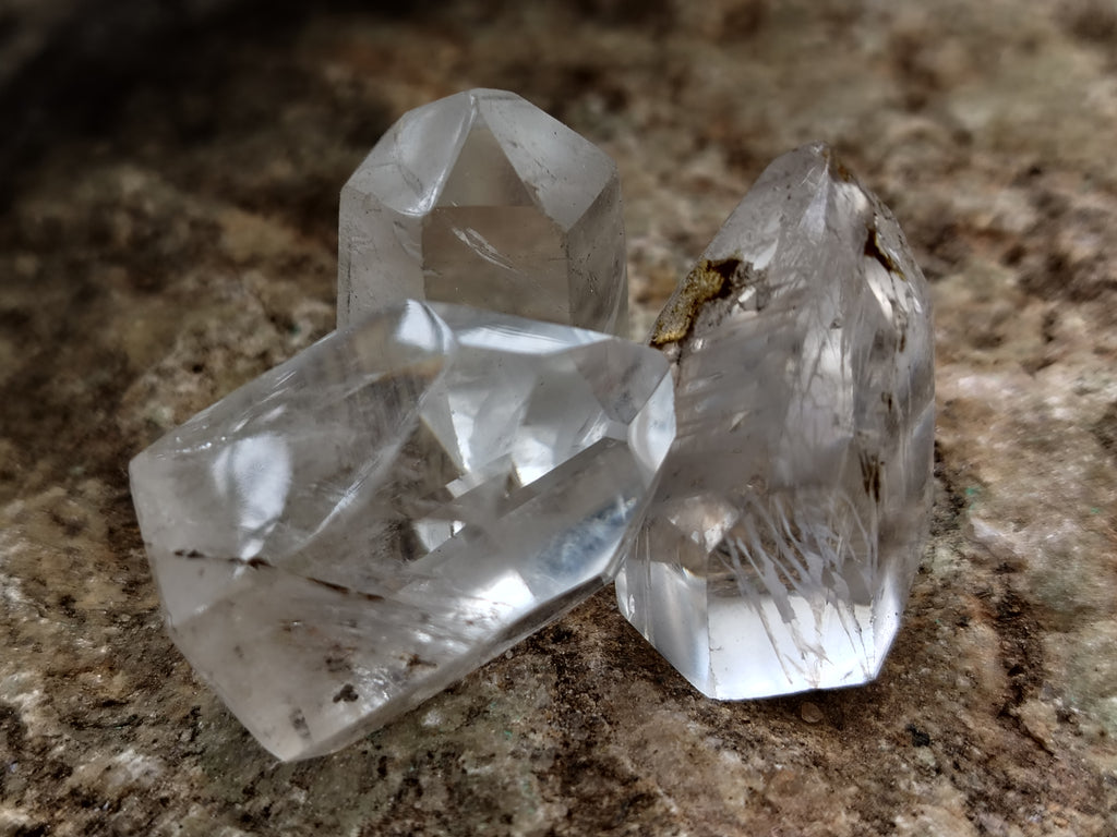 Polished Smokey Quartz Crystals x 35 From Madagascar - Toprock Gemstones and Minerals 