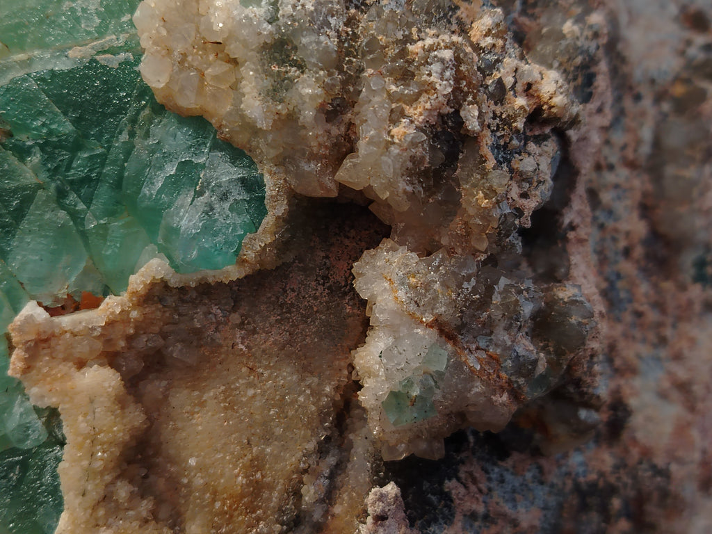 Natural Extra Large Single Green Fluorite Crystal x 1 From South Africa - Toprock Gemstones and Minerals 