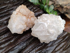Natural White Candle Quartz Clusters x 12 From Madagascar - Toprock Gemstones and Minerals 