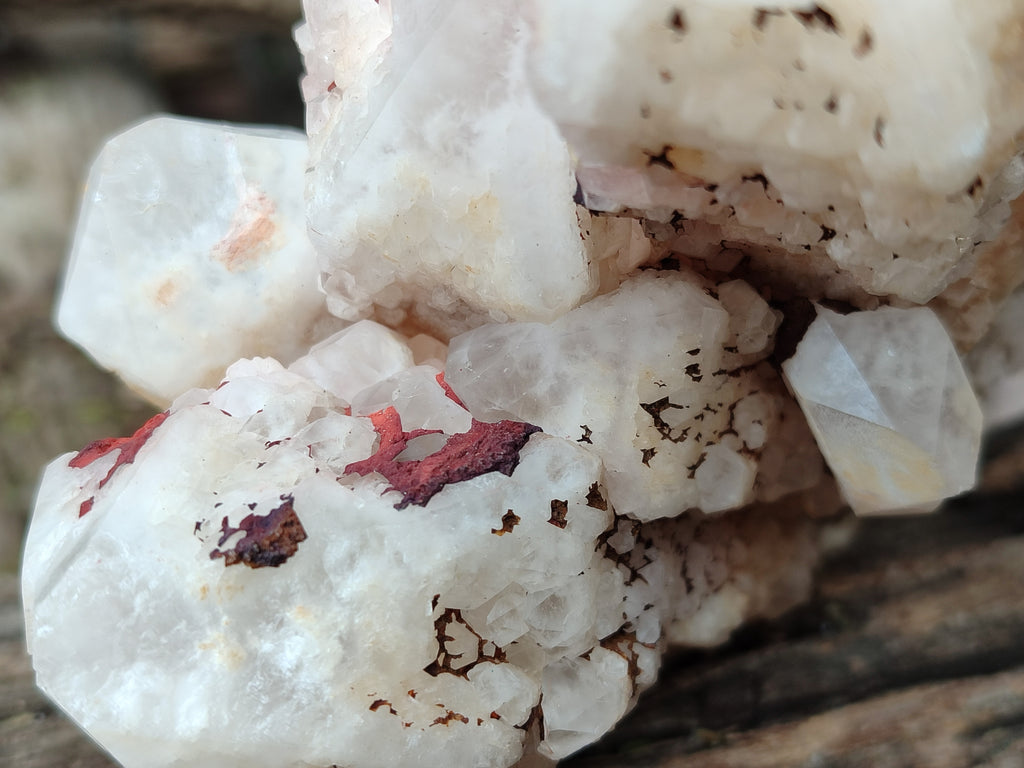 Natural White Cascading Fir Tree Candle Quartz Cluster x 1 From Madagascar - Toprock Gemstones and Minerals 
