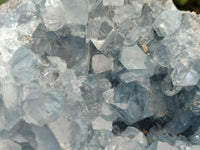 Natural Celestite Geode Clusters x 3 From Sakoany, Madagascar