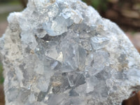 Natural Celestite Geode Clusters x 3 From Sakoany, Madagascar
