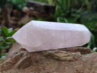Polished Double Terminated Rose Quartz Points x 6 From Ambatondrazaka, Madagascar