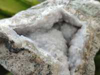 Natural Blue Lace Agate Geode Specimens x 6 From Nsanje, Malawi