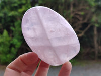 Polished Rose Quartz Standing Free Forms x 6 From Ambatondrazaka, Madagascar