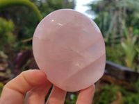 Polished Rose Quartz Standing Free Forms x 6 From Ambatondrazaka, Madagascar