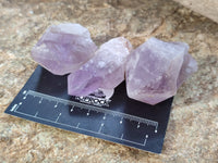 Natural Jacaranda Amethyst Quartz Crystals x 35 From Mumbwa, Zambia