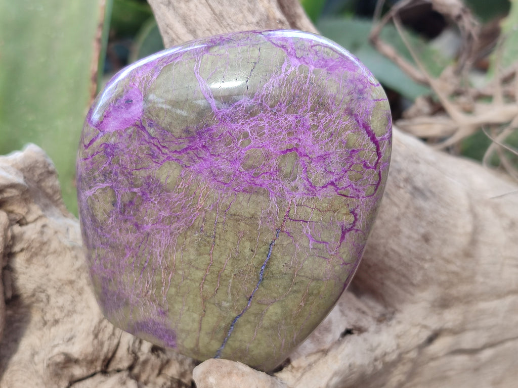 Polished Stichtite Standing Free Forms x 4 From Barberton, South Africa - Toprock Gemstones and Minerals 