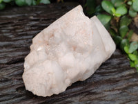 Natural White Cascading Fir Tree Candle Quartz Cluster x 6 From Madagascar