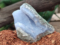 Natural Blue Lace Agate Geode Specimens x 12 From Nsanje, Malawi