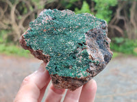 Natural Botryoidal Malachite Specimens x 4 From Tenke Fungurume, Congo