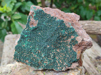 Natural Botryoidal Malachite Specimens x 4 From Tenke Fungurume, Congo