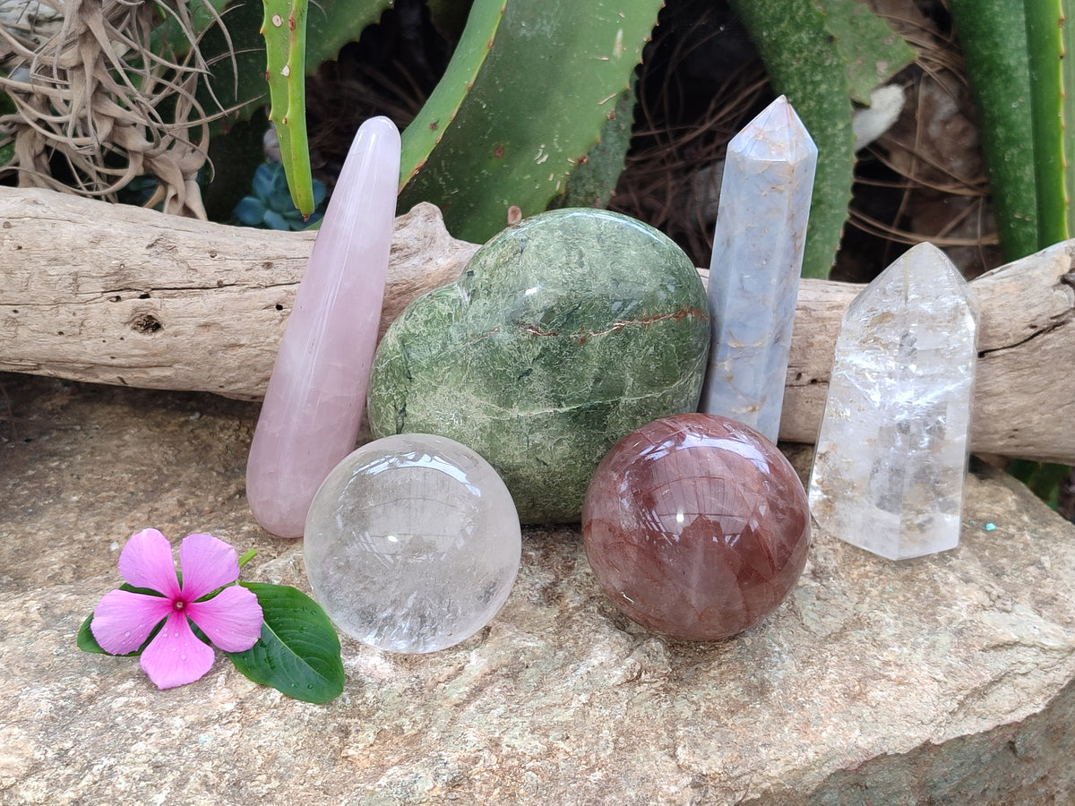 Polished Mixed Assortment of Retail items x 6 From Southern Africa - Toprock Gemstones and Minerals 