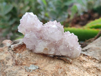 Natural Lilac Spirit Quartz Clusters x 24 From South Africa