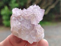 Natural Lilac Spirit Quartz Clusters x 24 From South Africa