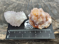 Natural Lilac Spirit Quartz Clusters x 24 From South Africa